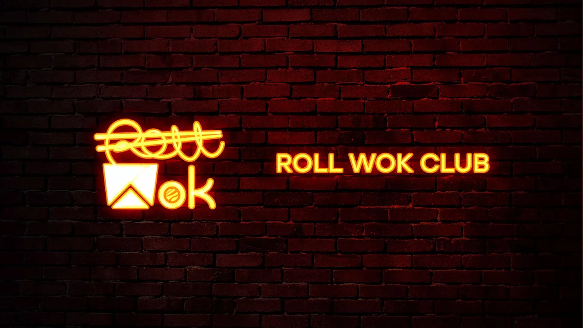 Разработка интерьерной вывески суши-бара «Roll Wok Club» в Плёсе