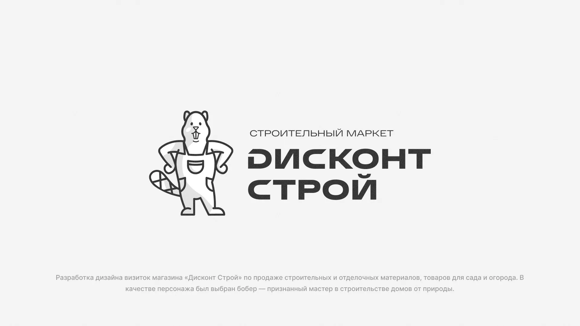 Разработка дизайна визиток магазина «Дисконт Строй» в Плёсе